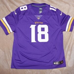 Justin Jefferson Minnesota Vikings Nike Vapor Limited purple size XXL